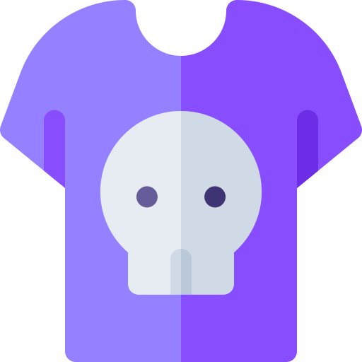 tシャツ Basic Rounded Flat icon