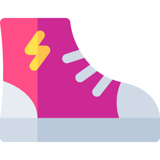 Sneakers Basic Rounded Flat icon