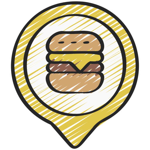 comida rápida Juicy Fish Sketchy icono