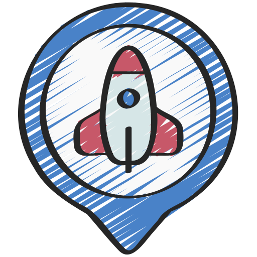 raket lancering Juicy Fish Sketchy icoon
