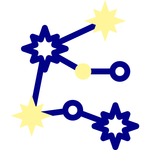 konstelacja Detailed Mixed Lineal color ikona
