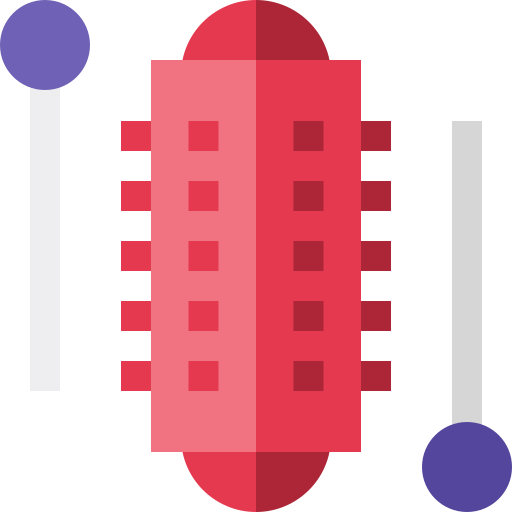 schaumstoff-lockenwickler Basic Straight Flat icon