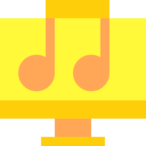 音楽 Basic Sheer Flat icon