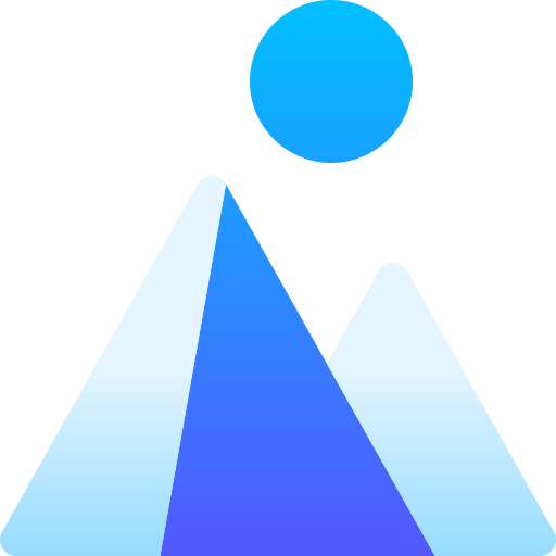 piramida Basic Gradient Gradient ikona
