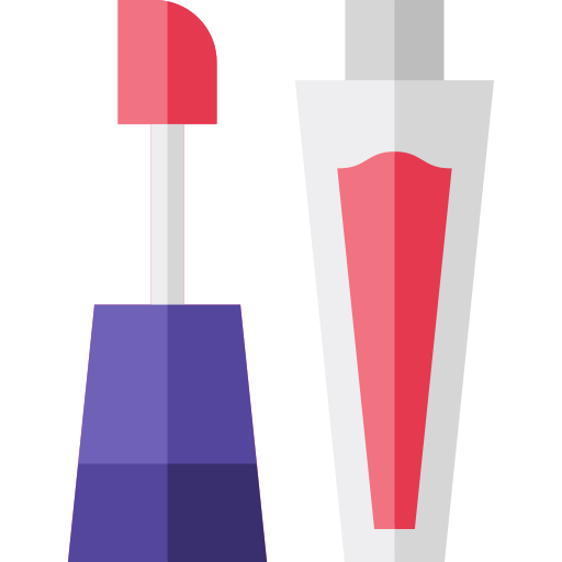 flüssiger lippenstift Basic Straight Flat icon