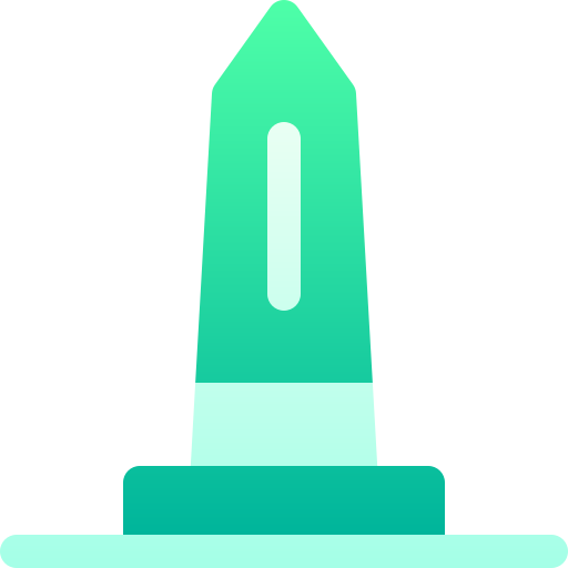 obelisk Basic Gradient Gradient ikona