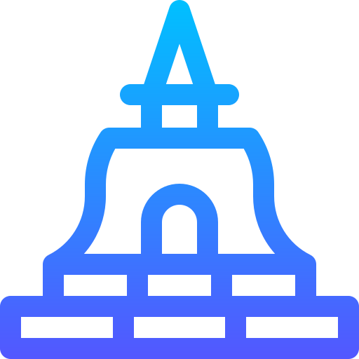 tempel Basic Gradient Lineal color icon