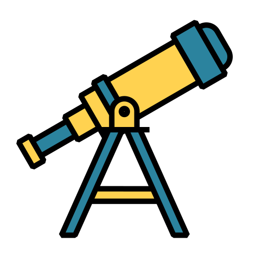 telescoop Generic Outline Color icoon