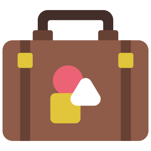 bagaż Generic Flat ikona