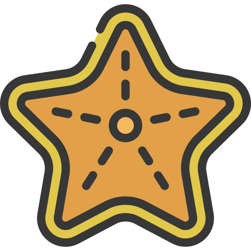 estrella de mar Juicy Fish Soft-fill icono