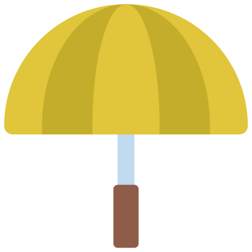parasol słoneczny Generic Flat ikona