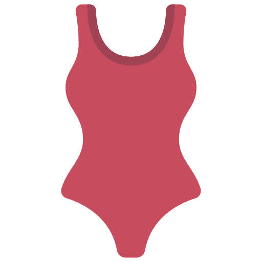 strój kąpielowy Generic Flat ikona