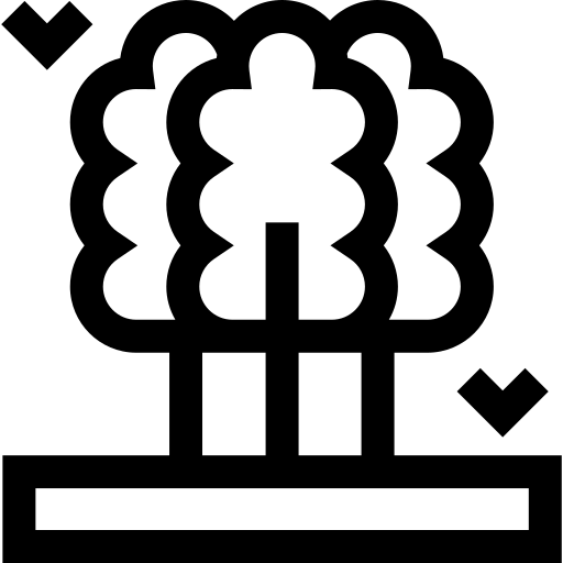 arvores Basic Straight Lineal Ícone