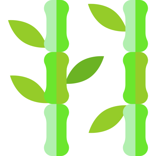 Bamboo Basic Straight Flat icon