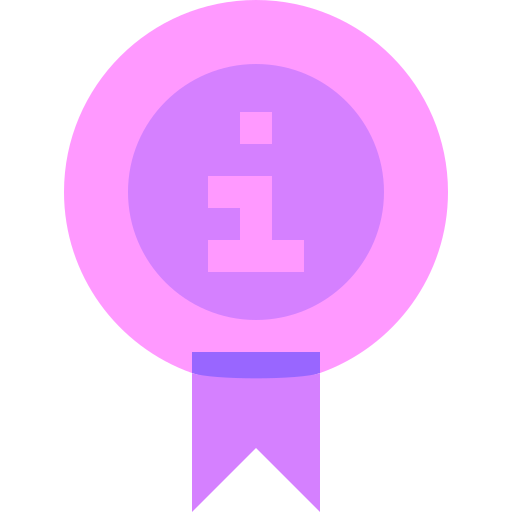 Badge Basic Sheer Flat icon