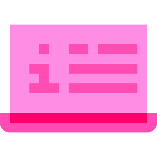Laptop Basic Sheer Flat icon