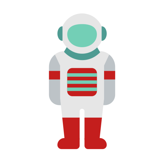 astronaut Generic Flat icoon