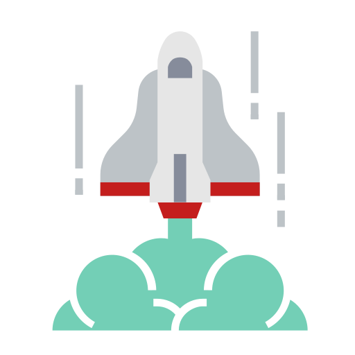 nave espacial Generic Flat Ícone