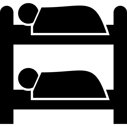 stapelbed Generic Glyph icoon