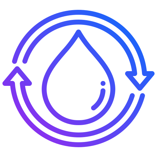 el ciclo del agua Generic Gradient icono