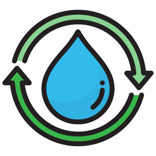 ciclo dell'acqua Generic Outline Color icona