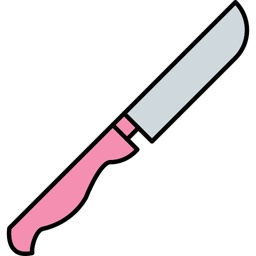 coltello Generic Thin Outline Color icona