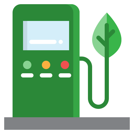 eco-brandstof Generic Flat icoon