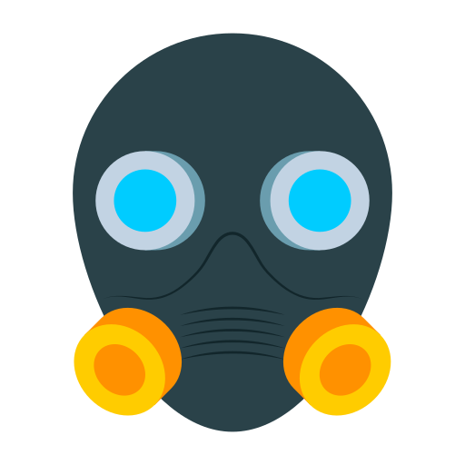 maska gazowa Generic Flat ikona