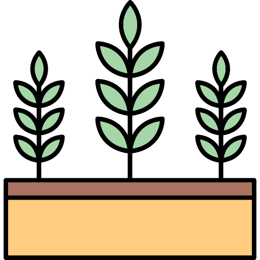Wheat Generic Thin Outline Color icon