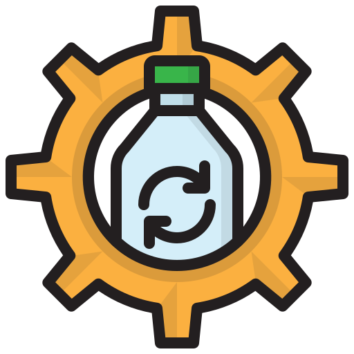 Recycle bottle Generic Outline Color icon