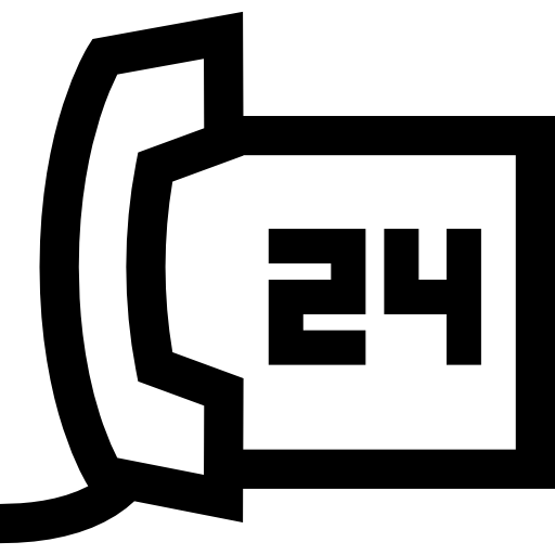 24-godzinny serwis połączeń  ikona