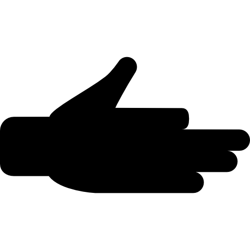 sylwetka postawy dłoni  ikona