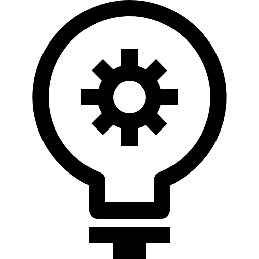 bulbo Accurate Lineal icono
