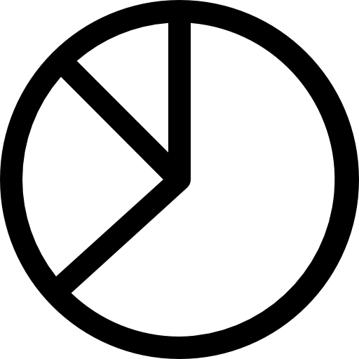 Круговая диаграмма Accurate Lineal иконка