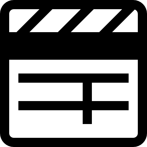 カチンコ Accurate Lineal icon
