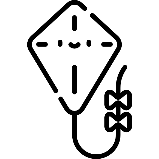 drachen Kawaii Lineal icon