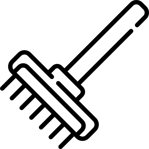 갈퀴 Kawaii Lineal icon