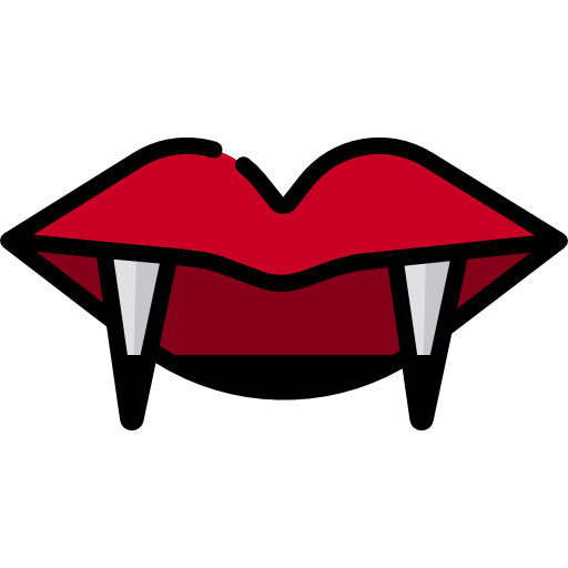 vampiro Special Lineal color icono