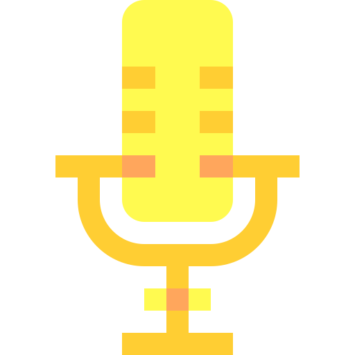 microphone Basic Sheer Flat Icône