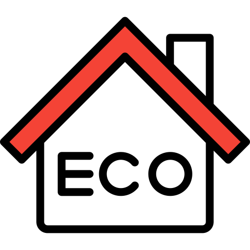 에코 하우스 Generic Outline Color icon