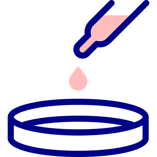teste de sangue Detailed Mixed Lineal color Ícone
