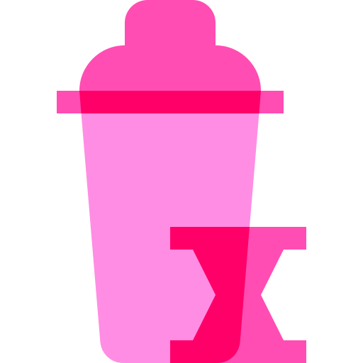 Cocktail shaker Basic Sheer Flat icon