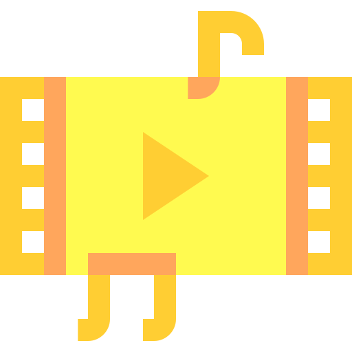 ミュージックビデオ Basic Sheer Flat icon