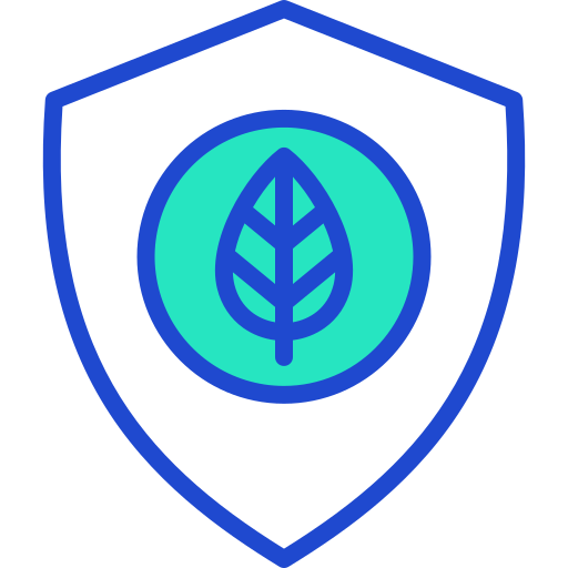 escudo Generic Blue Ícone