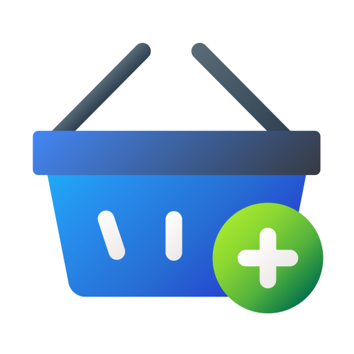 Add to cart Generic Flat Gradient icon