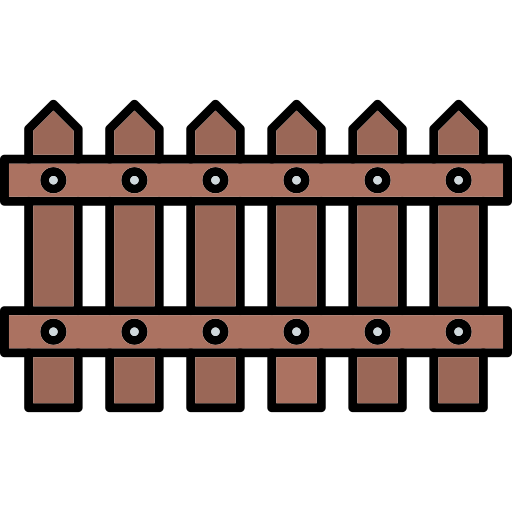 clôture Generic Thin Outline Color Icône