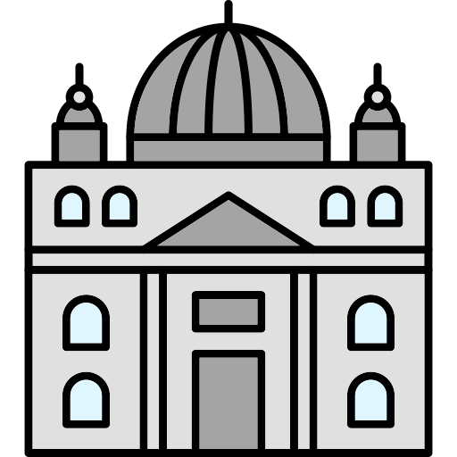 vaticano Generic Thin Outline Color icono