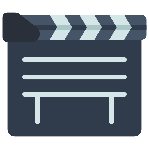 filmklapper Generic Flat icoon