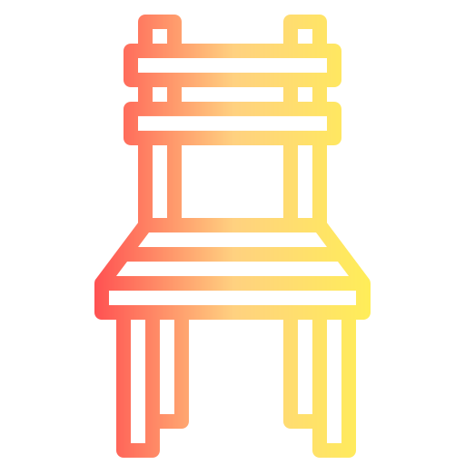stoel Generic Gradient icoon