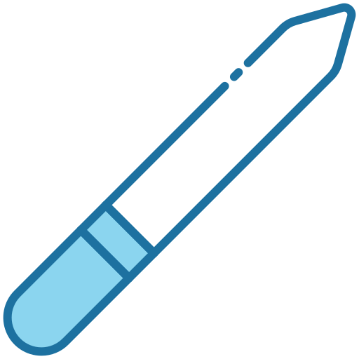 Nail file Generic Blue icon